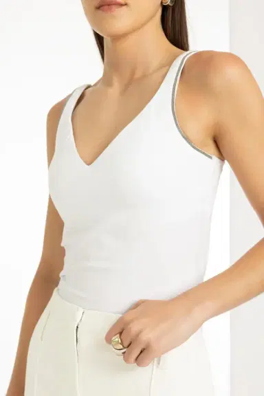 Brunello Cucinelli Stretch Tank | Thumbnail 2