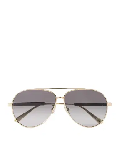 DIOR Eyewear Diorcannage A1u Aviator-style Gold-tone Sunglasses | Thumbnail 1