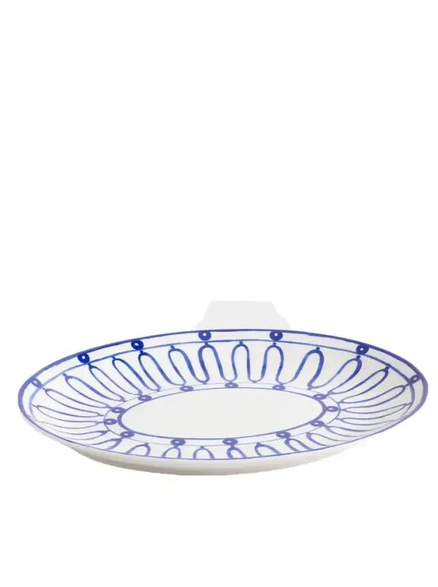 Kyma Painted Porcelain Serving Platter