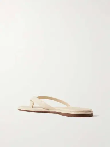 aeyde Melody Leather Flip Flops | Thumbnail 3