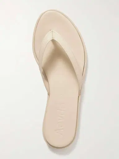 aeyde Melody Leather Flip Flops | Thumbnail 5