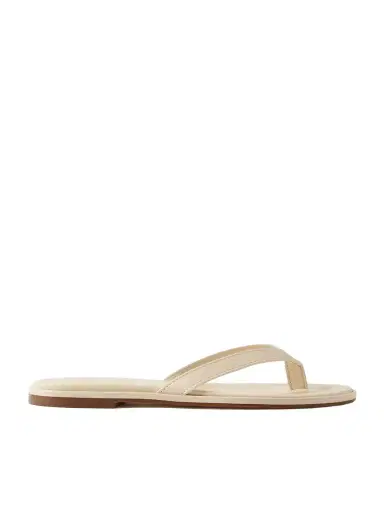aeyde Melody Leather Flip Flops | Thumbnail 1