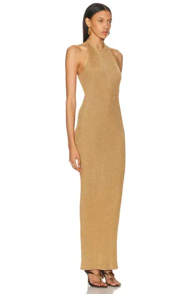 Saint Laurent Sleeveless Long Dress | Thumbnail 2