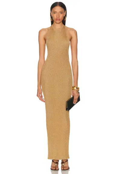 Saint Laurent Sleeveless Long Dress | Thumbnail 1
