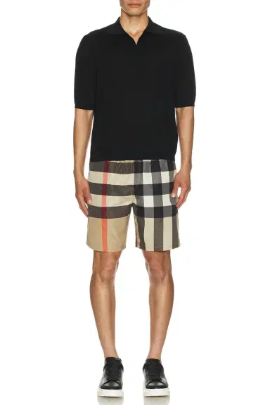 Burberry Check Swim Shorts | Thumbnail 2