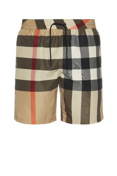 Burberry Check Swim Shorts | Thumbnail 3
