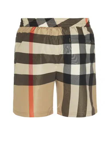 Burberry Check Swim Shorts | Thumbnail 4