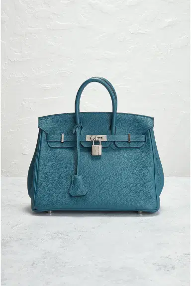 HERMÈS Clemence Birkin 25 Handbag | Thumbnail 4