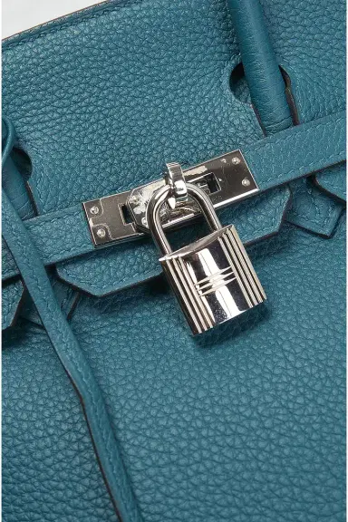 HERMÈS Clemence Birkin 25 Handbag | Thumbnail 8