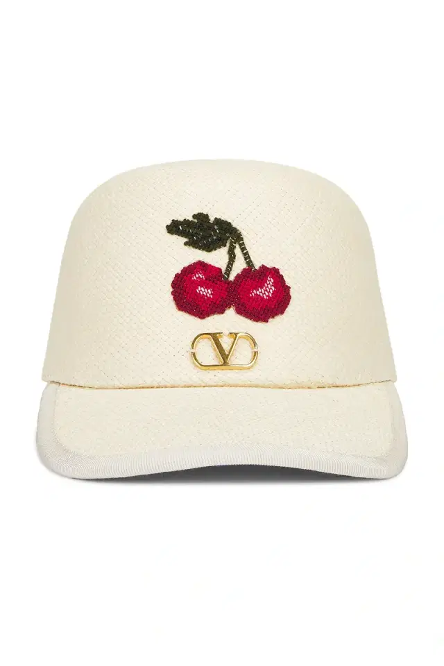 Valentino Garavani V Logo Signature Baseball Hat