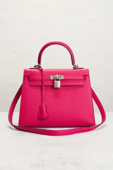 HERMÈS Epsom Kelly 25 Sellier Handbag | Thumbnail 4