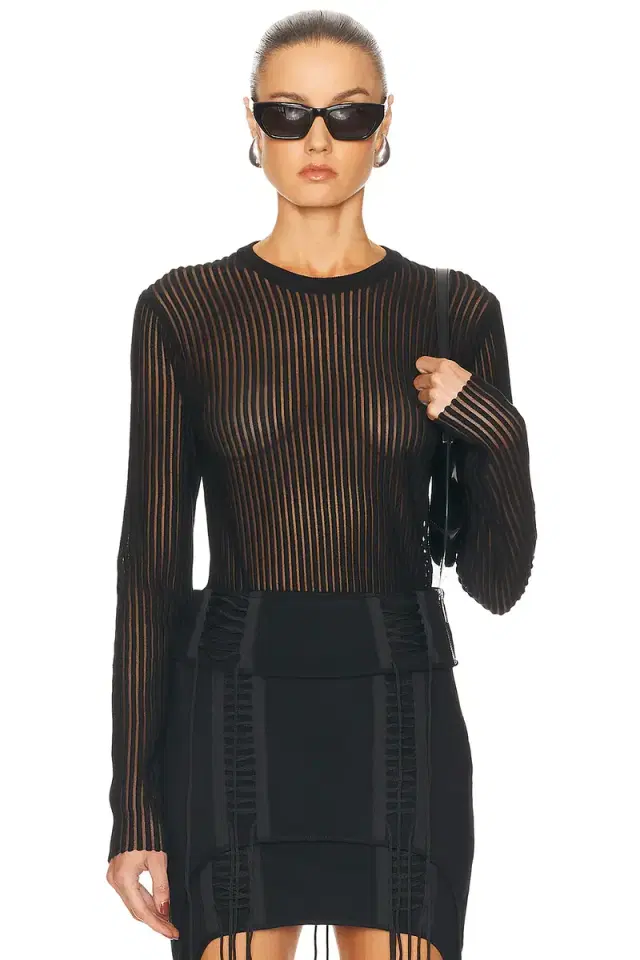 Helmut Lang Sheer Top