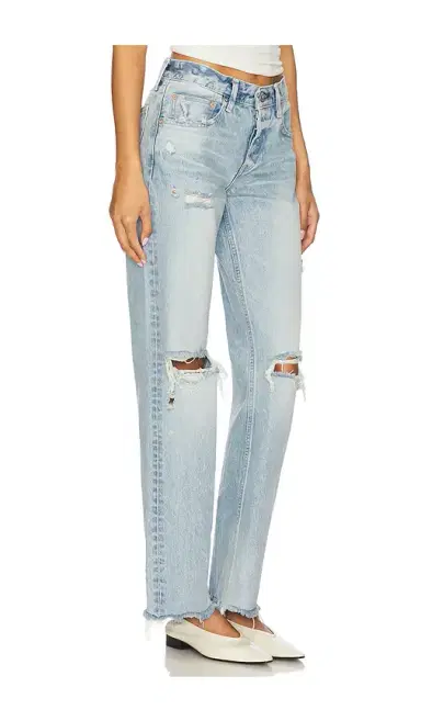 Moussy Vintage Odessa Straight-low Jeans | Thumbnail 2 Moussy Vintage Odessa Straight-low Jeans | Thumbnail 2