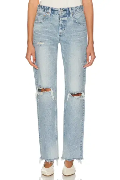 Moussy Vintage Odessa Straight-low Jeans | Thumbnail 3 Moussy Vintage Odessa Straight-low Jeans | Thumbnail 3