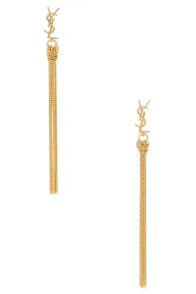 Saint Laurent Tassel Earrings | Thumbnail 1 Saint Laurent Tassel Earrings | Thumbnail 1