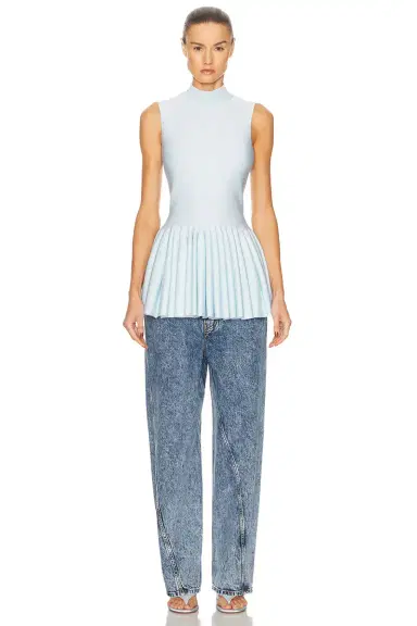 Alaïa Godet Top | Thumbnail 4