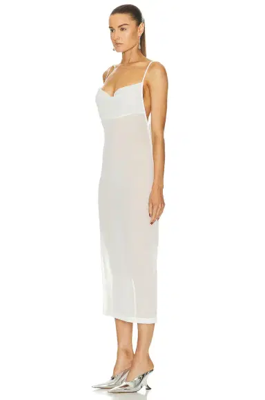 Bottega Veneta Light Cotton Gauze Dress | Thumbnail 4 Bottega Veneta Light Cotton Gauze Dress | Thumbnail 4