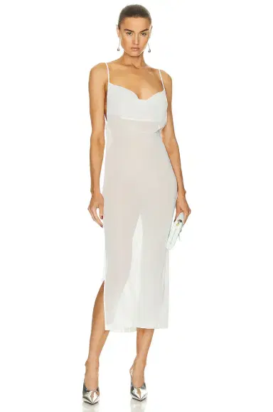Bottega Veneta Light Cotton Gauze Dress | Thumbnail 1 Bottega Veneta Light Cotton Gauze Dress | Thumbnail 1
