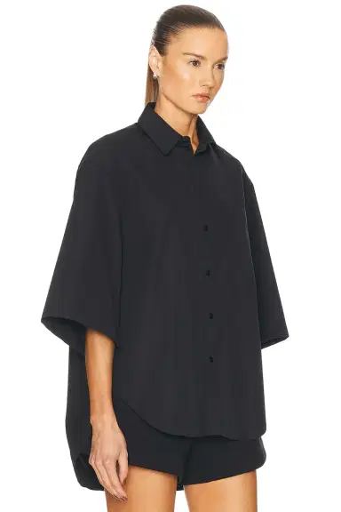Wardrobe.NYC Short Sleeve Shirt | Thumbnail 2 Wardrobe.NYC Short Sleeve Shirt | Thumbnail 2