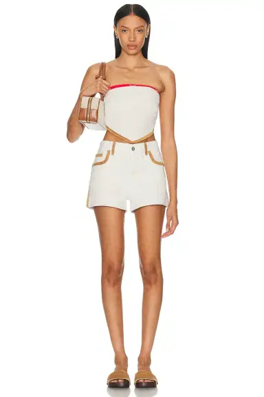 Miu Miu Denim Short | Thumbnail 5 Miu Miu Denim Short | Thumbnail 5