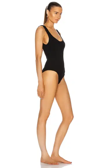 Hunza G Classic Square Neck One Piece Swimsuit | Thumbnail 2