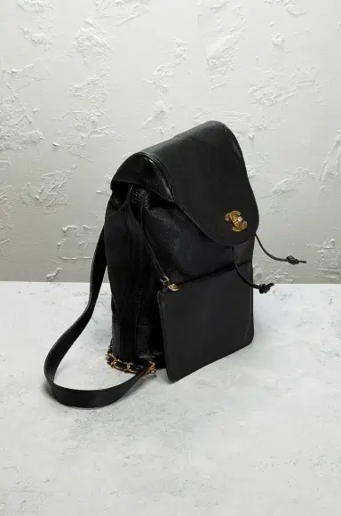 Chanel Chanel Caviar Vintage Triple CC Backpack | Thumbnail 4 Chanel Chanel Caviar Vintage Triple CC Backpack | Thumbnail 4
