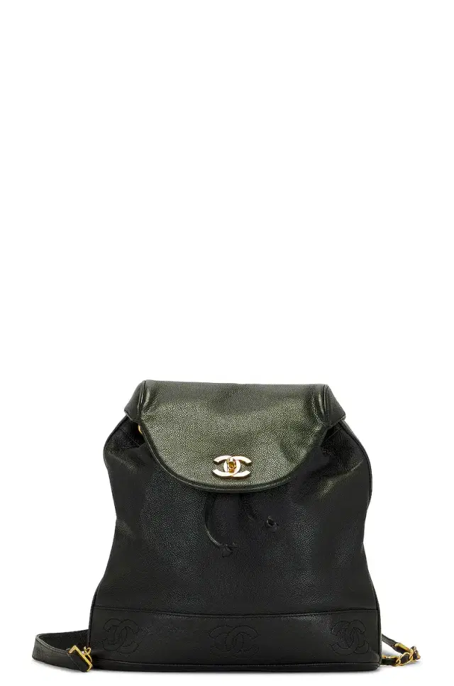chanel Chanel Caviar Vintage Triple CC Backpack