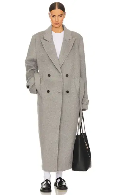 Helsa Bold Shoulder Long Coat | Thumbnail 2 Helsa Bold Shoulder Long Coat | Thumbnail 2