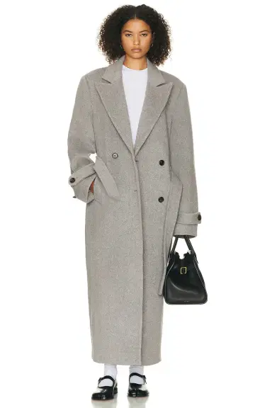 Helsa Bold Shoulder Long Coat | Thumbnail 4 Helsa Bold Shoulder Long Coat | Thumbnail 4