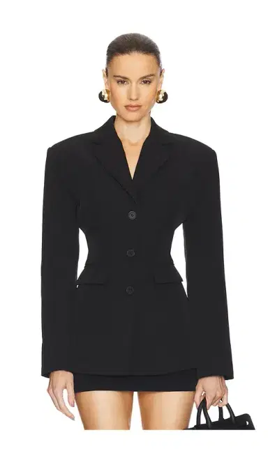 Helsa Recycled Twill S Curve Jacket | Thumbnail 1 Helsa Recycled Twill S Curve Jacket | Thumbnail 1