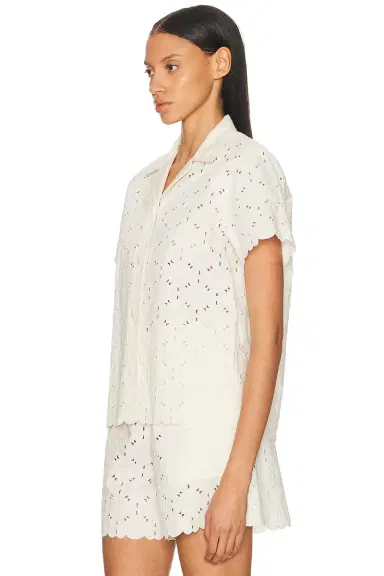 Moncler Button Up Top | Thumbnail 2 Moncler Button Up Top | Thumbnail 2