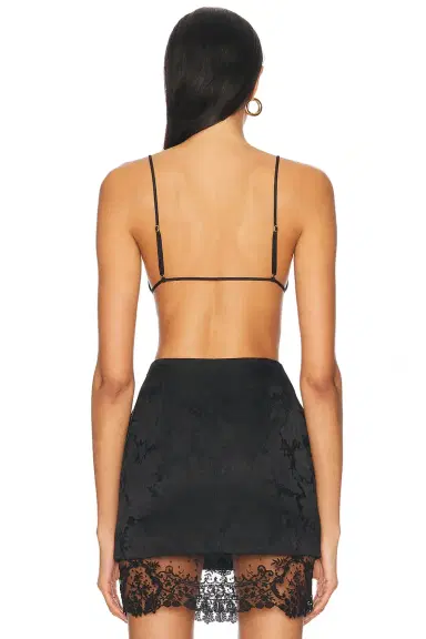 Saint Laurent Triangle Bra | Thumbnail 3