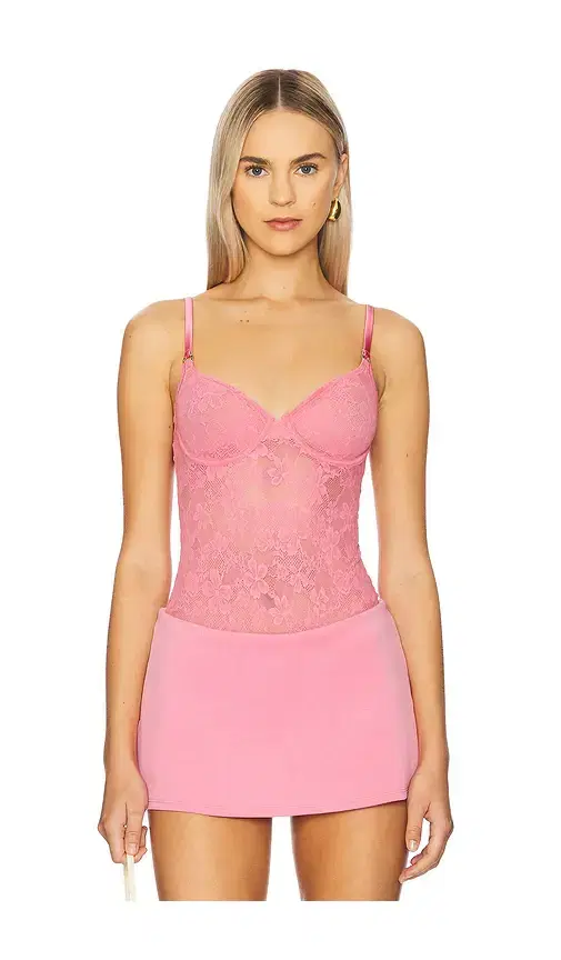 Le Stretch Lace Bodysuit