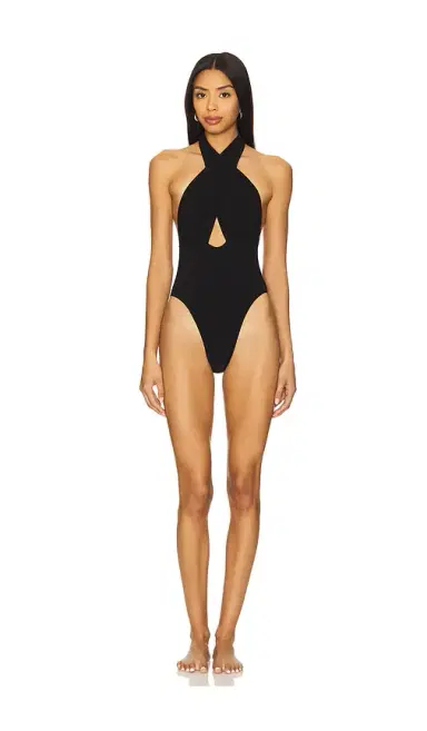 Norma Kamali Cross Halter Mio | Thumbnail 1
