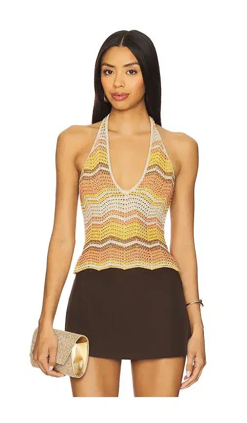 retrofete Luz Crochet Top
