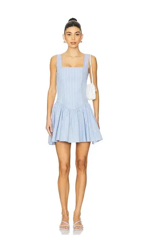 Corset Peplum Mini Dress