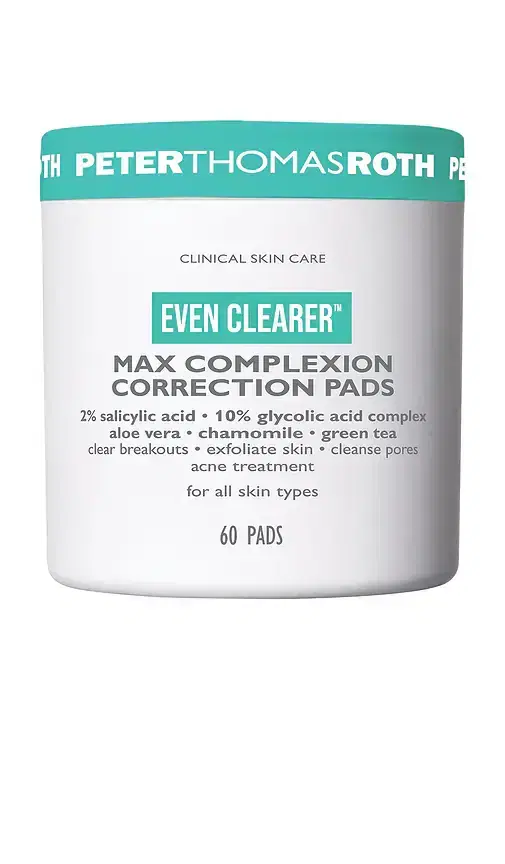 Peter Thomas Roth Even Clearerâ¢  Max Complexion Correction Pads