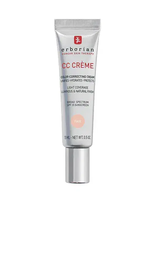 erborian CC Cream Color-Corrector for Natural Luminous Finish with Korean Centella Asiatica Extract