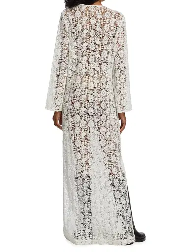 Nili Lotan Women's Della Lace Maxi Dress | Thumbnail 5 Nili Lotan Women's Della Lace Maxi Dress | Thumbnail 5