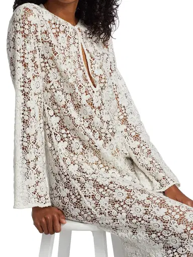 Nili Lotan Women's Della Lace Maxi Dress | Thumbnail 6 Nili Lotan Women's Della Lace Maxi Dress | Thumbnail 6