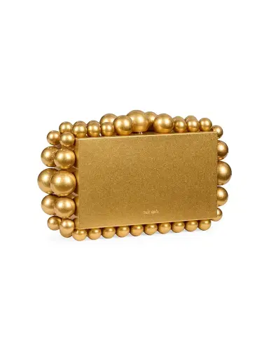 Cult Gaia Women's Eos Box Clutch - Antique Brass | Thumbnail 2