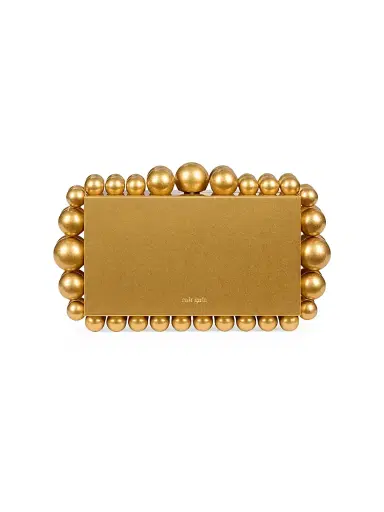 Cult Gaia Women's Eos Box Clutch - Antique Brass | Thumbnail 1