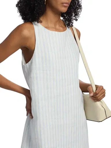 Reformation Women's Jessi Striped Linen Minidress | Thumbnail 6 Reformation Women's Jessi Striped Linen Minidress | Thumbnail 6