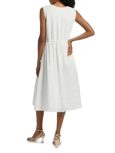 Reformation Women's Lonnie Sleeveless Midi-Dress - Cream - Size 8 | Thumbnail 5 Reformation Women's Lonnie Sleeveless Midi-Dress - Cream - Size 8 | Thumbnail 5