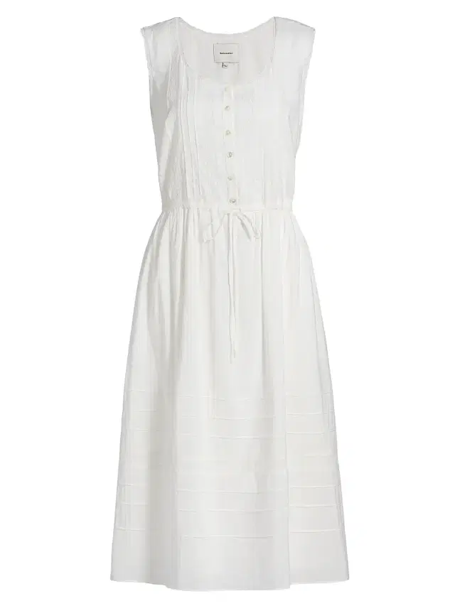Reformation Women's Lonnie Sleeveless Midi-Dress - Cream