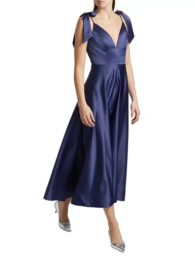 As It May Women's Paula Satin Midi-Dress | Thumbnail 4 As It May Women's Paula Satin Midi-Dress | Thumbnail 4
