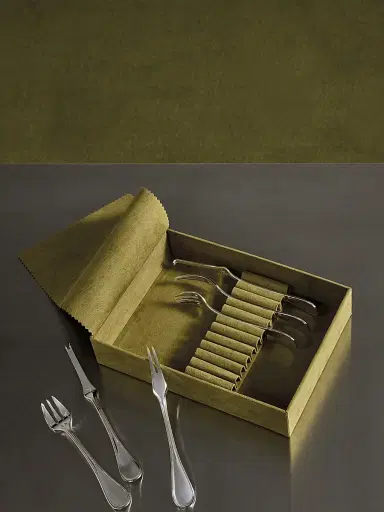 Christofle Albi Silverplated 7-Piece Seafood Set For 2 | Thumbnail 3