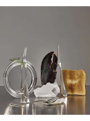 Christofle Albi Silverplated 7-Piece Seafood Set For 2 | Thumbnail 4