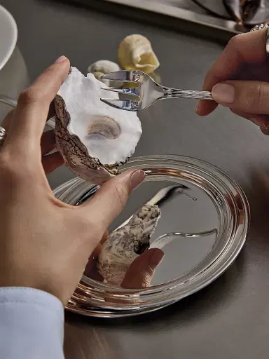 Christofle Albi Silverplated 7-Piece Seafood Set For 2 | Thumbnail 6