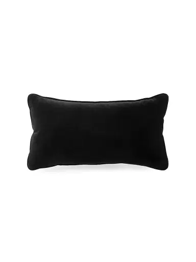 Versace Velvet Medusa Head Rectangular Cushion | Thumbnail 2 Versace Velvet Medusa Head Rectangular Cushion | Thumbnail 2